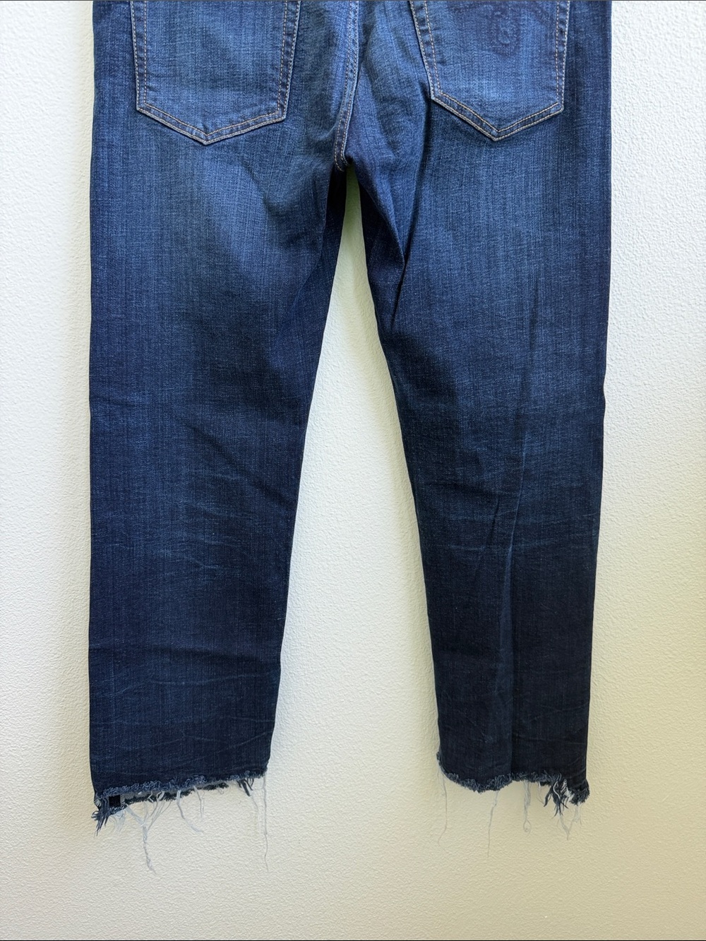 R13 BOY STRAIGHT HOWELL INDIGO Uneven Hem Drake Smart R13W0991-664C Sz 29 - Picture 8 of 10